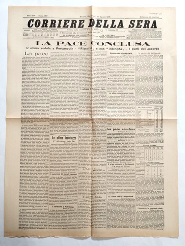 Corriere della sera agosto - corriere,