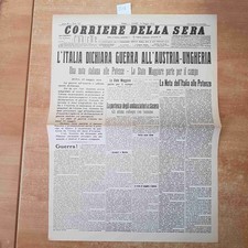CORRIERE DELLA SERA MAGGIO