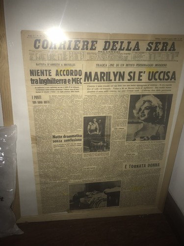 Prima pagina corriere - prima, “corriere