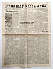 Corriere Della Sera 28 Ottobre