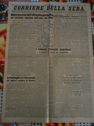 Quotidiano corriere della - della, sera