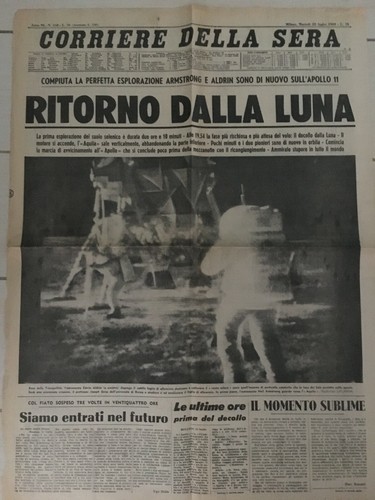 Prima pagina del - , corriere