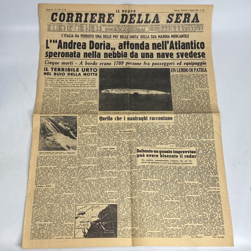 Andrea doria affonda da - l'andrea,